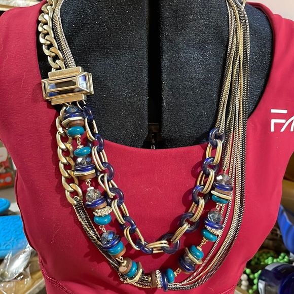 Vintage Statement Piece Womens Kenneth Cole New York Multi-Strand Necklace. - Picture 2 of 7